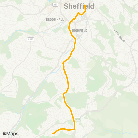 Stagecoach Yorkshire  map