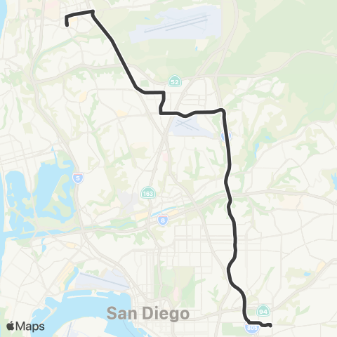 MTS Euclid Av TC - UTC via Convoy map