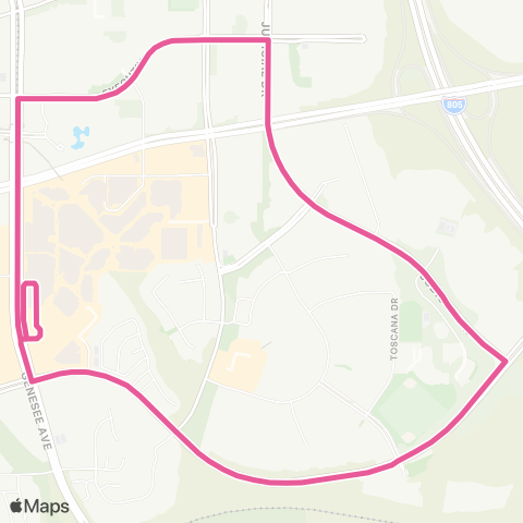 MTS Super Loop - Judicial Dr. map