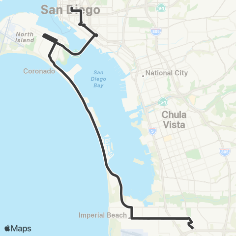 MTS Iris TC - Downtown map