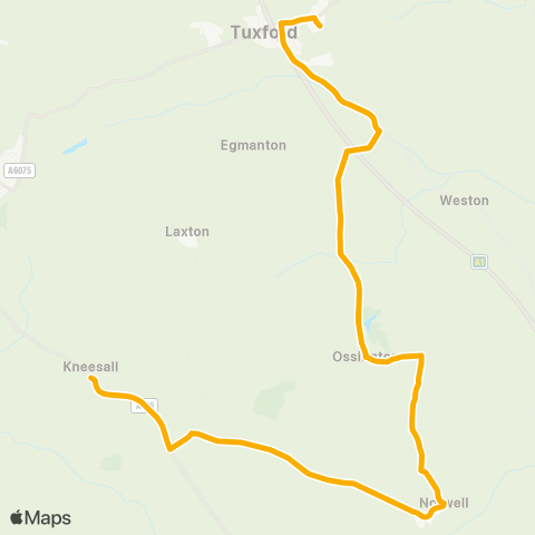 Stagecoach East Midlands  map