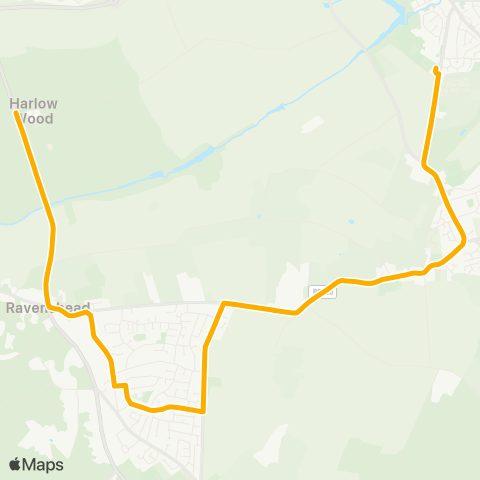 Stagecoach East Midlands  map