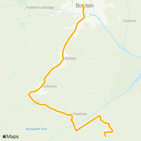 Stagecoach East Midlands  map