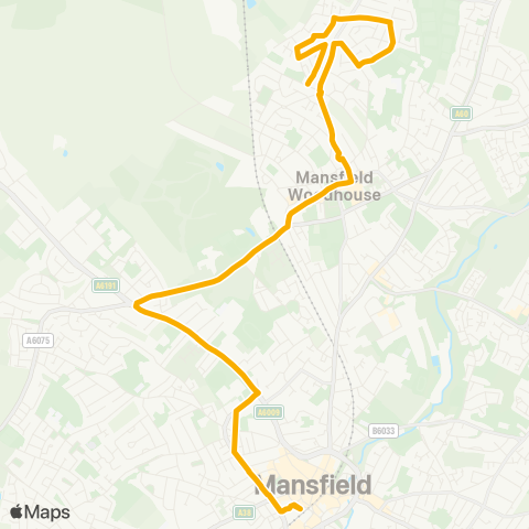 Stagecoach East Midlands  map