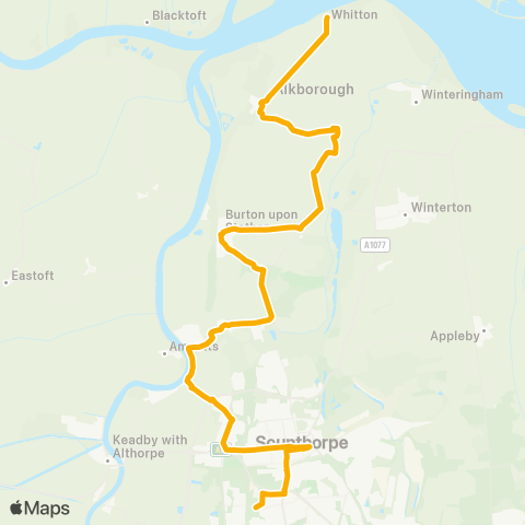 Stagecoach East Midlands  map