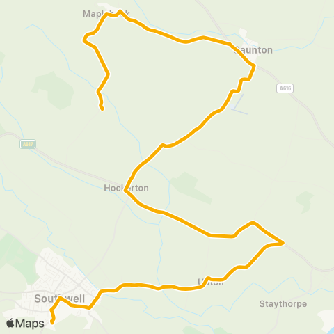 Stagecoach East Midlands  map