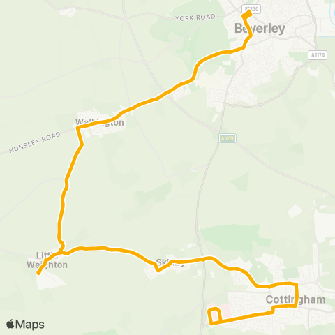 Stagecoach East Midlands  map