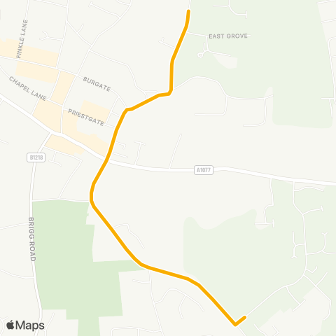 Stagecoach East Midlands  map