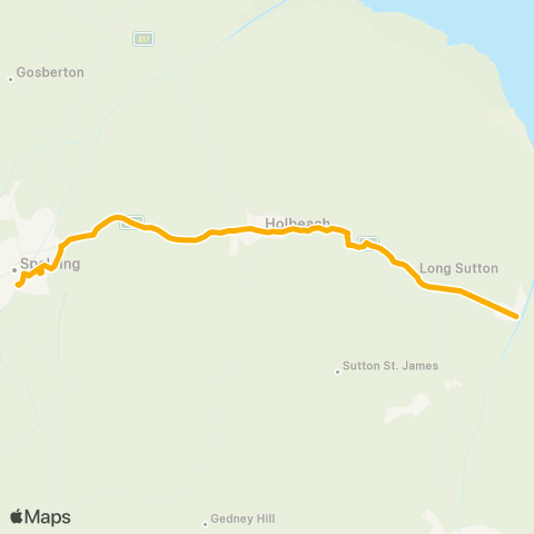 Stagecoach East Midlands  map