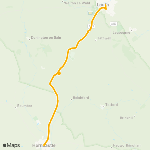 Stagecoach East Midlands  map