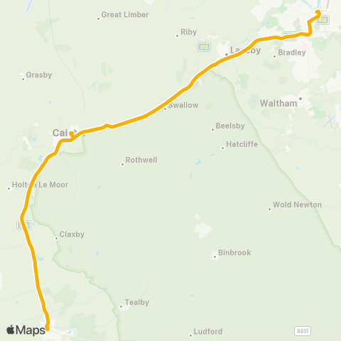 Stagecoach East Midlands  map