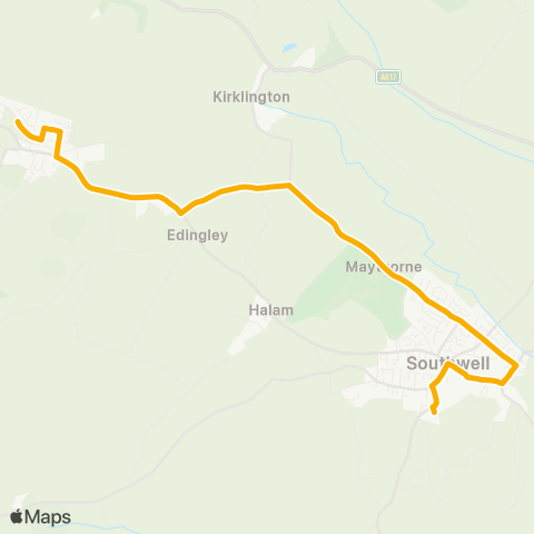 Stagecoach East Midlands  map