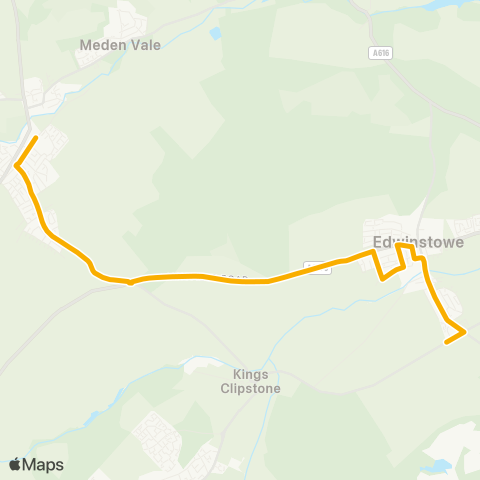 Stagecoach East Midlands  map