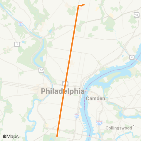 SEPTA BSL subway - Philadelphia