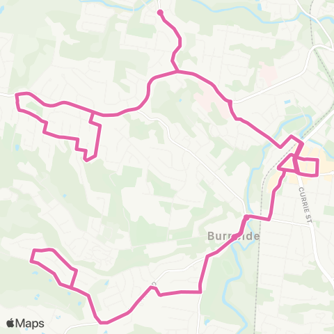 TransLink Nambour local loop map