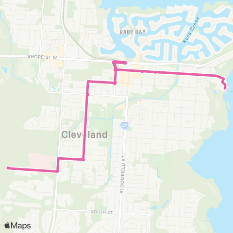 TransLink Toondah Harbour - Redlands map