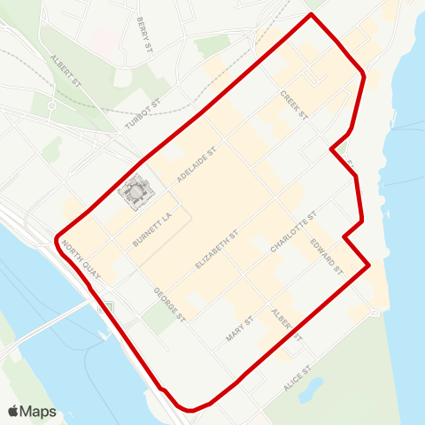 TransLink City Loop  ↺ map