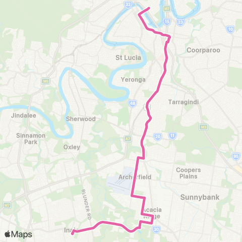 TransLink Inala - City map