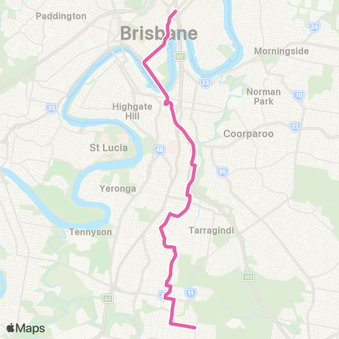 TransLink Salisbury - City / Valley map