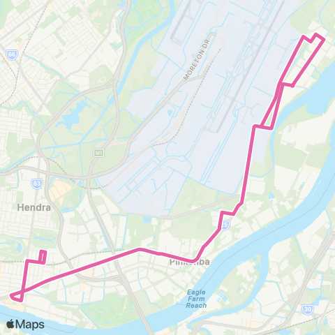 TransLink Myrtletown - Doomben map