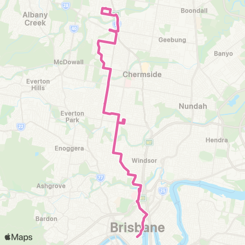 TransLink Aspley - City map