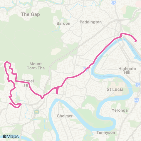 TransLink Chapel Hill - City Express map