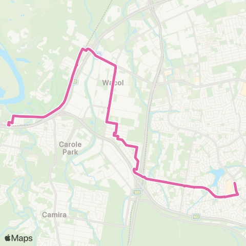 TransLink Forest Lake Village - Goodna map