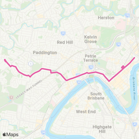 TransLink Rainworth - City map