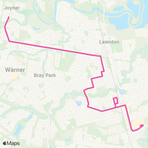 TransLink Joyner - Strathpine Shopping Centre map