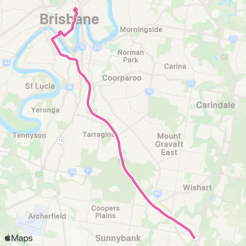 TransLink Valley - Eight Mile Plains map