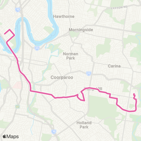 TransLink Carindale - City Rocket map