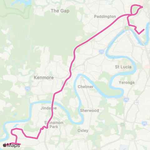 TransLink Riverhills - City Rocket map