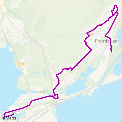 Sète Agglopôle Mobilité Ligne 12 map