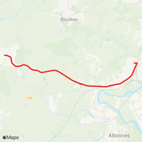 SETRAM Route de Fay - Collège Vieux Colombier map