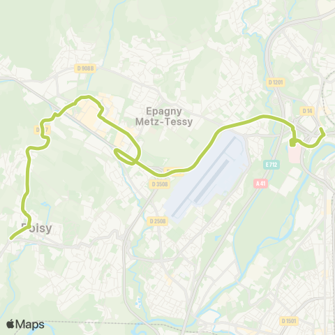 Sibra Poisy / Epagny Metz-Tessy map