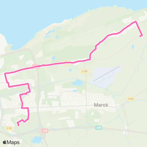 SITAC Palominos / Z.I des Dunes / C.Cial Mivoix / Hôp. map