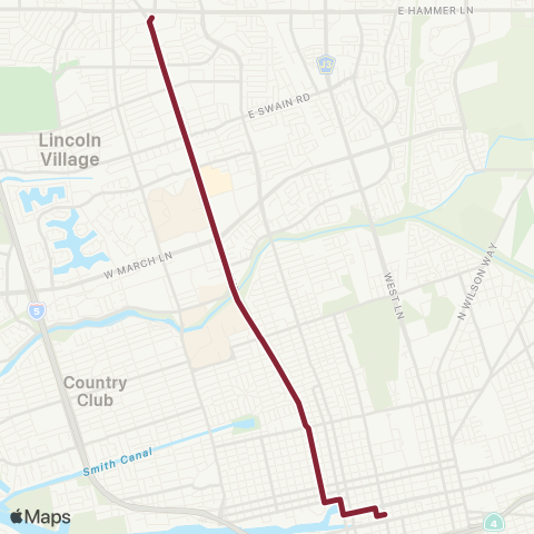 San Joaquin RTD DTC-Pacific-MTS map