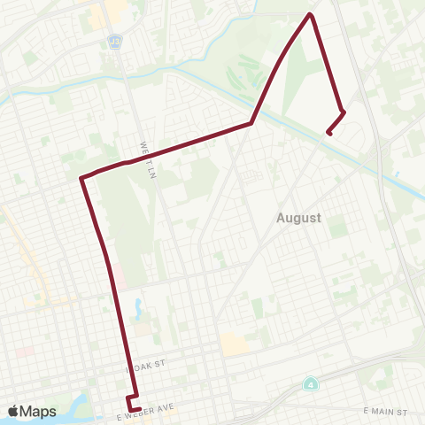 San Joaquin RTD DTC-Wigwam map