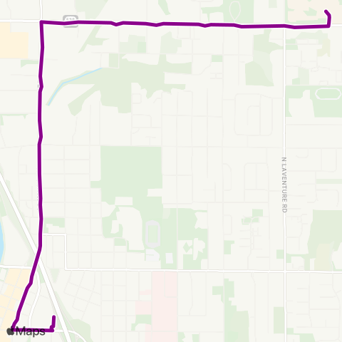 Skagit Transit Route 205 map