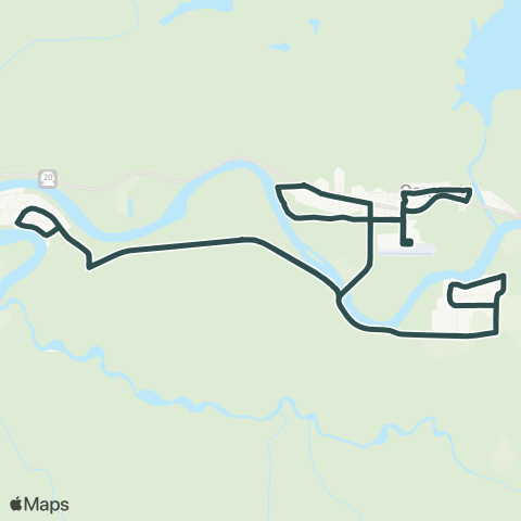 Skagit Transit Route 717 map