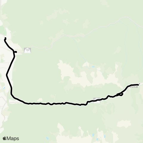 UTA Canyon Service 2 map