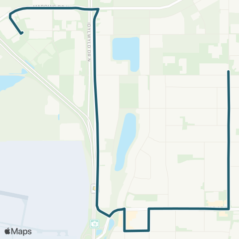 Saskatoon Transit SaskTel  Centre map