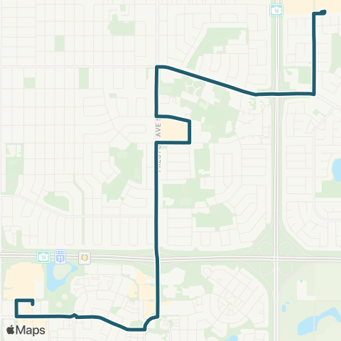 Saskatoon Transit Centre Mall / Stonebridge map