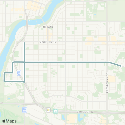 High School Cross, Murray & Bowman map