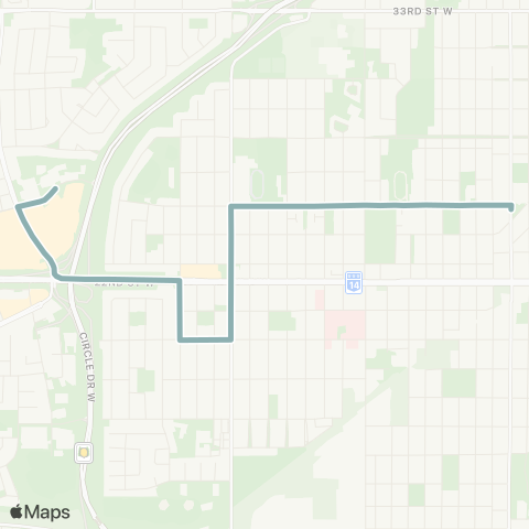 High School Bedford, Feehan & Royal map