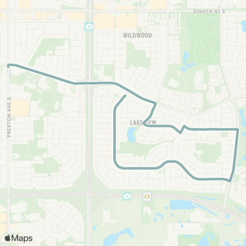 High School Cross & Murray map