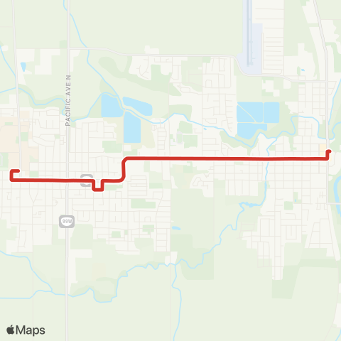 Cherriots Trolley map