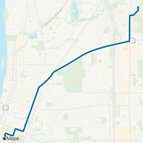 Cherriots - Silverton Road map