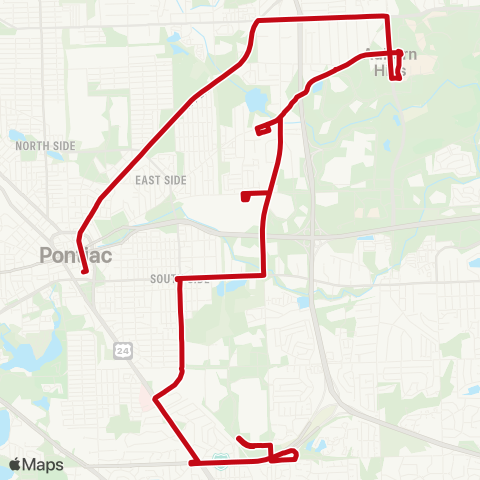 SMART Pontiac-Perry-Opdyke map