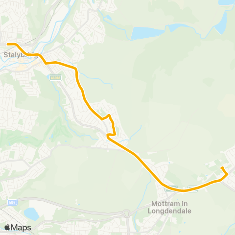 Stagecoach Manchester  map